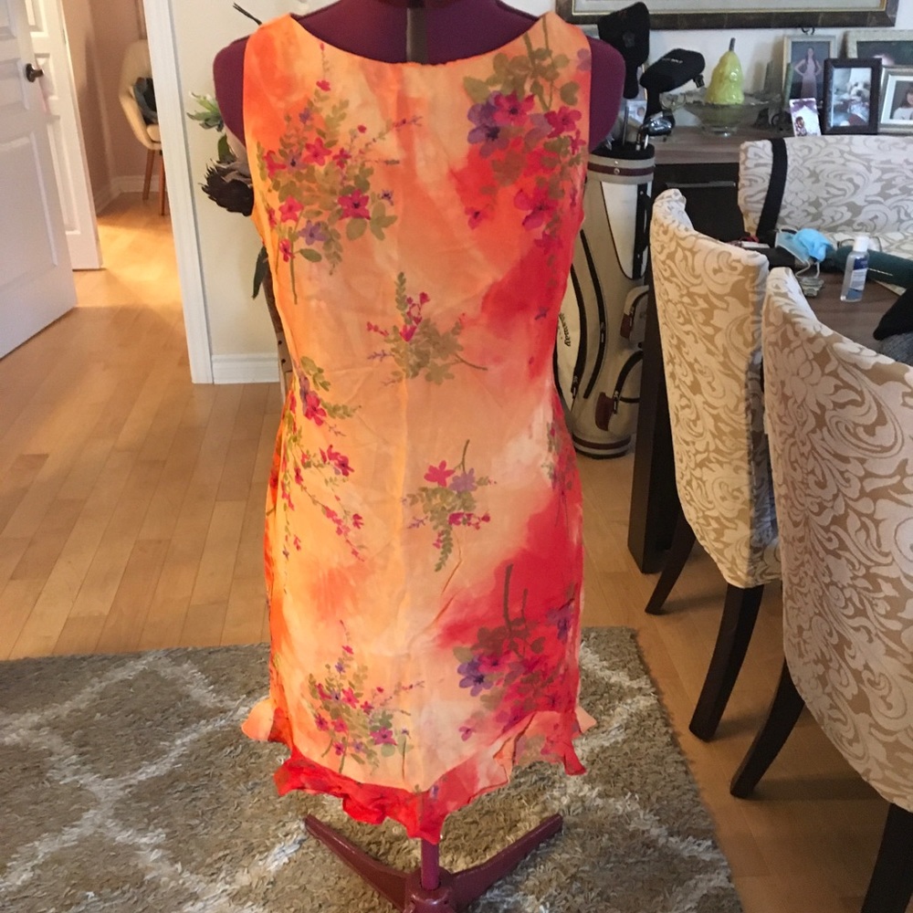 Elegant chiffon dress